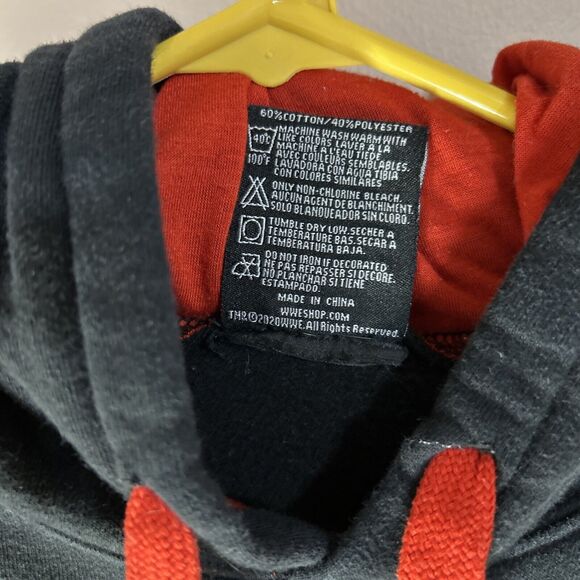 Vtg WWE Hulk Hogan Black Hulkamania Sweatshirt Hoodie Small Still Runnin Wild - Picture 5 of 12